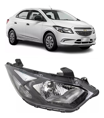 Optica Chevrolet Prisma Lt 2016 2017 2018 2019 Sin Led