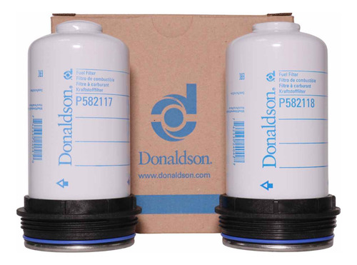 Kit Filtro De Combustível Trator Valtra Acp0566310 Donaldson