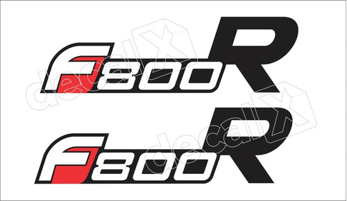 Par De Adesivos Compatível Moto F800r Prata Tanque Bwf800r06