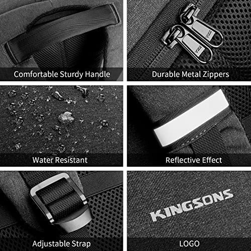 Kingsons Mochila Para Computadora Portátil, Bolsa De Computa