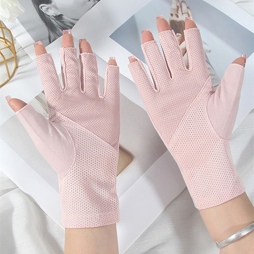 1 Par De Guantes Anti Uv For Uñas, Guante Protector De Gel
