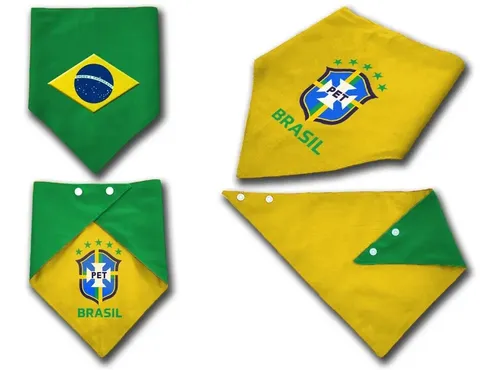 Bandana Brasil Pet