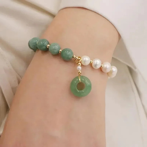 Yh Dingling Jade Huai Tianjing Color Jade Essence Peace