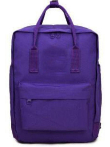 Mochila Feminina Impermeável Trabalho Viagem Pronta Cor Violeta-escuro