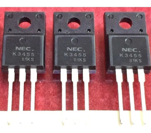 Mosfet K3455 2sk3455b 2sk3455 Canal N 50 V 12 A K3455b