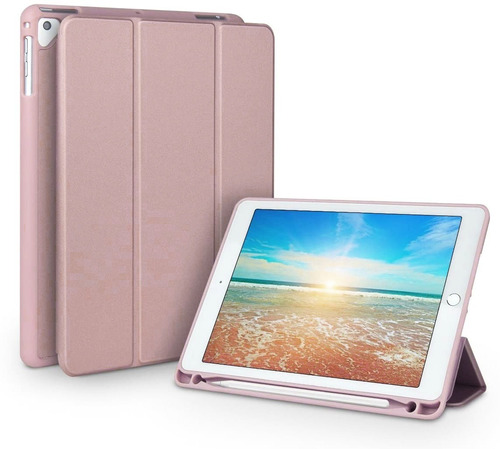 Case Buhore Para iPad 9.7 5ta Gen A1822 A1823 Con Pen Holder