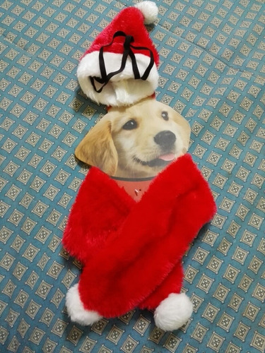 Disfraz De Navidad Para Perros Nuevo.(20$).