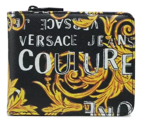Cartera Versace Jeans Couture Baroque Print Wallet Original