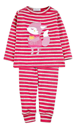 Pijama Pachi, 2 Piezas Rayado 100% Algodón