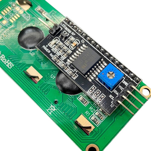 Display Lcd 16x2 C/ Back Azul E Módulo Serial I2c