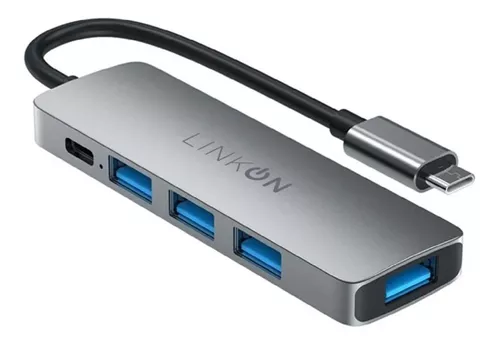 Ripley - ADAPTADOR MULTIPUERTO USB-C 6-EN-1