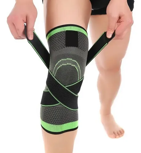 Rodillera Ajustable Deportiva Elástica Compresora Lesión Gym