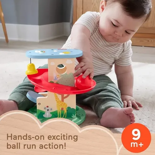 Fisher Price Casinha Bolas Rolantes De Madeira - Hxt92 | Frete grátis