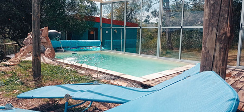 Imagen 6 de 30 de Cabaña En Villa Serrana Piscina Climatizada Y Cerramiento