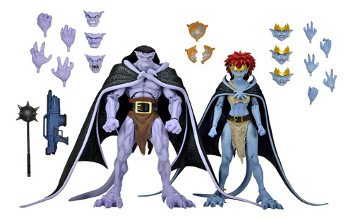 Boneco Gargoyles Action Figure Gargulas Neca Goliath Demona