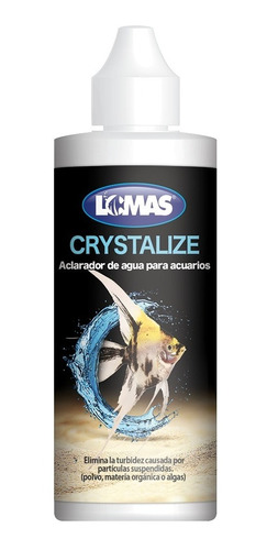Crystalize 120 Ml Aclarador Agua Acuario Peces