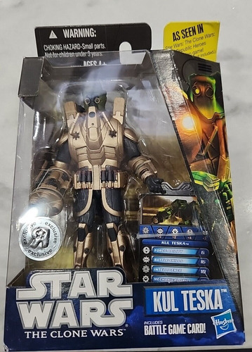 Kul Teska First Shot Preproducción Star Wars Hasbro 2010 (Usado)