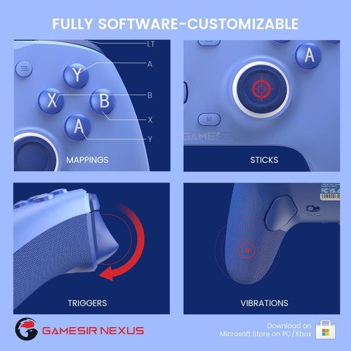 Controlador Con Cable Gamesir G7 Se Para Xbox Series X|s/one