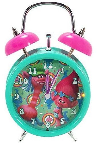 Trolls Alarm Clock Girls Room Light Up Poppy Bell Ala