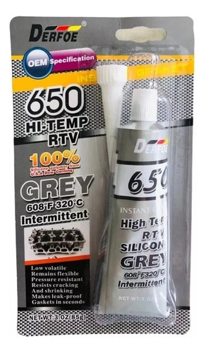 Forma Sellador Para Juntas Alta Temperatura Gris 85 Gr.