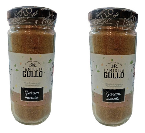 Garam Masala Famiglia Gullo 95g X 2 Unidades