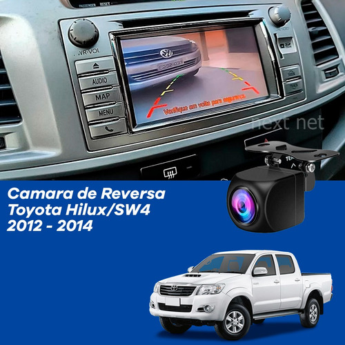 Cámara Reversa Toyota Hilux Sw4 2012-2014 Instalacion