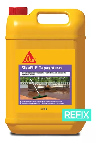 Sikafill Tapagoteras X 5 Lt - Impermeabilizante Transparente