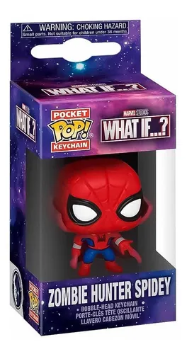 comprar Funko Pop! Zombie Hunter Spiderman Marvel What If Keychain