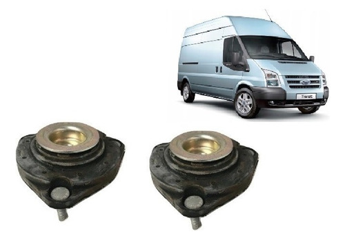 2 Base Amortiguador Delt Ford Transit 2007 Al 2013 777 Par