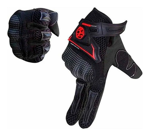 Guantes Scoyco Mc23 Originales Para Moto Proteccion Nudillos