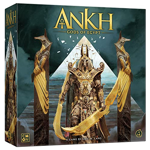 Juego De Mesa Cmon Ankh: Mitología Estratégica, 2-5 Jugadore