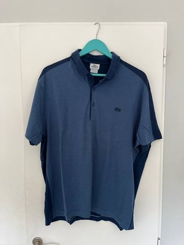 Remera Chomba Lacoste Azul Talle Xl (Usado)