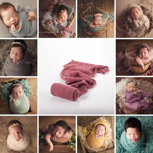Manta Con Estampado De Fotografías Para Bebés, Accesorios De