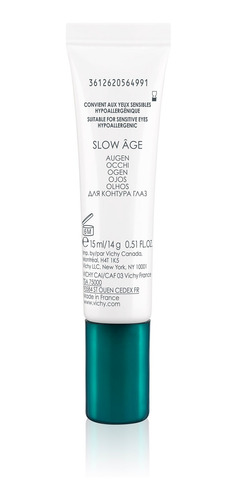 Imagen 6 de 10 de Vichy Slow Age Contorno Ojos Antiedad Antioxidante 15ml