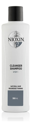 Nioxin Cleanser 2 300ml- Shampoo Para Crecimiento De Cabello