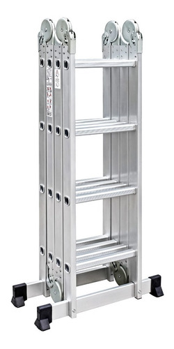 Escalera De Aluminio Multipropósito Treppe 4x4