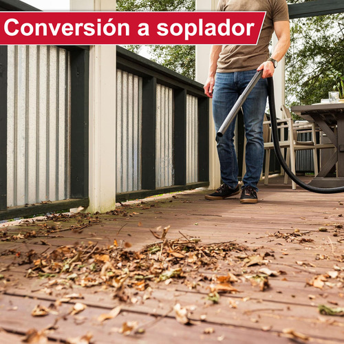 4 En 1 Aspiradora Industrial Solido Y Liquido Alta Potencia 25lts Vacío 17kpa La Cabeza Desmontable Se Puede Utilizar Como Aspiradora Negro Plateado