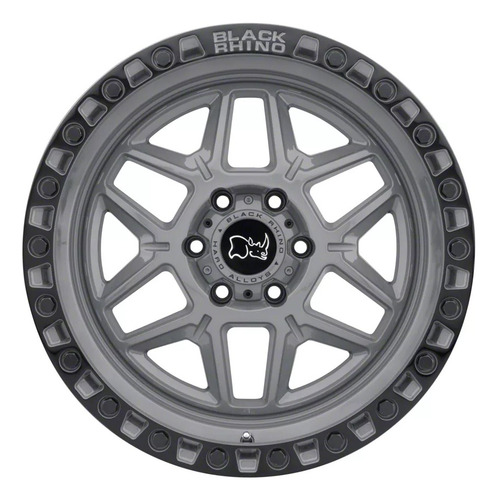 4 Rodas Aro 17'' Black Rhino Kelso 5x127 Wrangler Gladiator