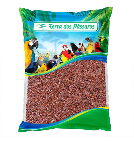 Semente Limpa De Linhaça - 500g