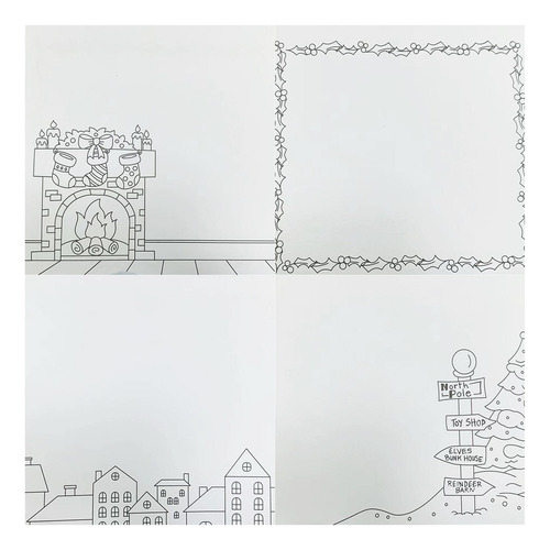 Libros For Colorear Preescolares Libro For Colorear Navide