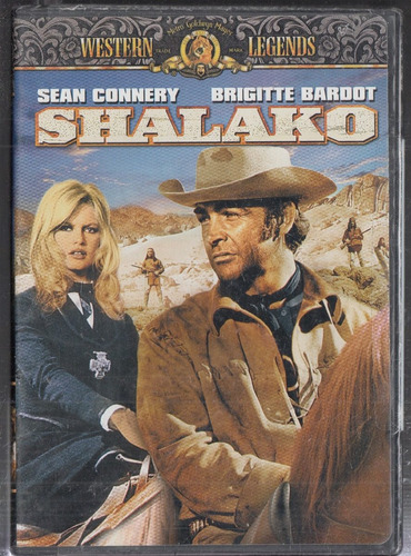 Sean Connery B Bardot. Shalako. Dvd Original Nuevo. S9. Qqe.