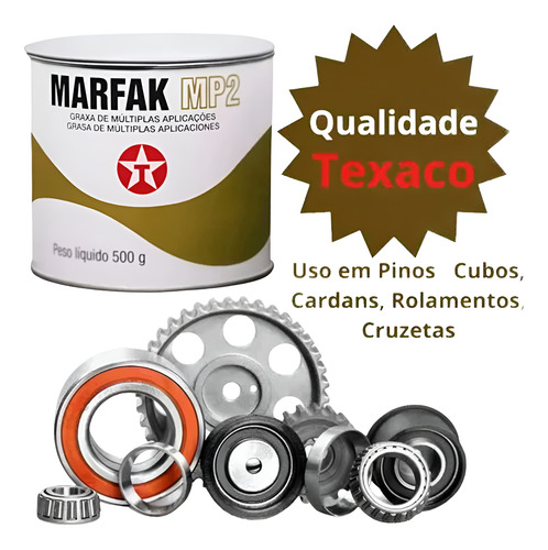 Graxa Texaco Marfak Mp2 - 500g