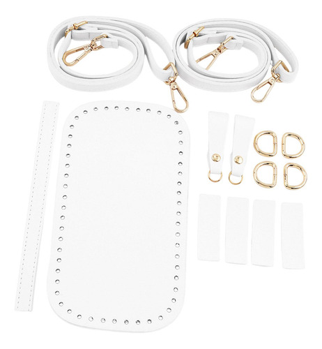 Bolso De Ganchillo Con Refuerzo En La Base, Set Para Crear