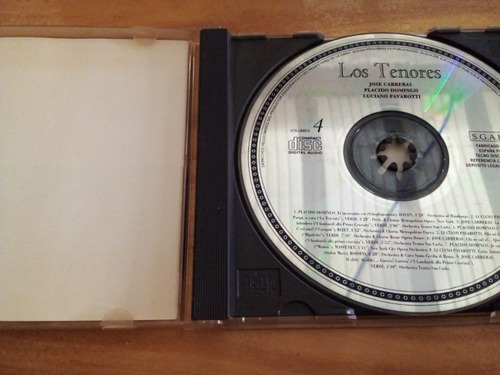 Los Tenores 4 - Carreras - Domingo - Pavarotti - Cd - U