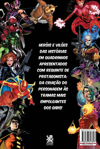 O Grande Livro De Super-heróis E Vilões