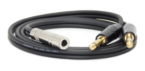 Cable 6,5 Hembra Mono A 2 Plug 6,5 Gold Mono Professional