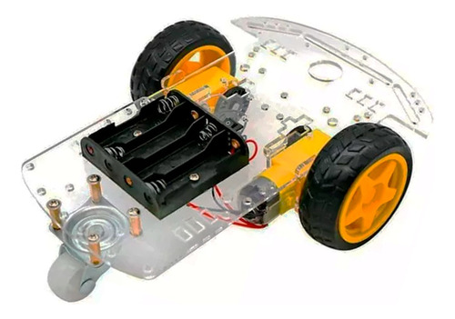 Kit Robot Educacional Carro Chasis Seguidor Sigue Lineas