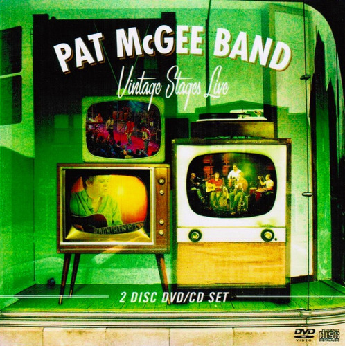 Pat Mcgee Band Vintage Stages Lives Cd-dvd