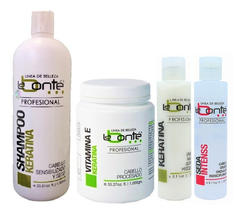 Kit Keratina Labonté Shampoo + Vitamina + Keratina Y Seda 