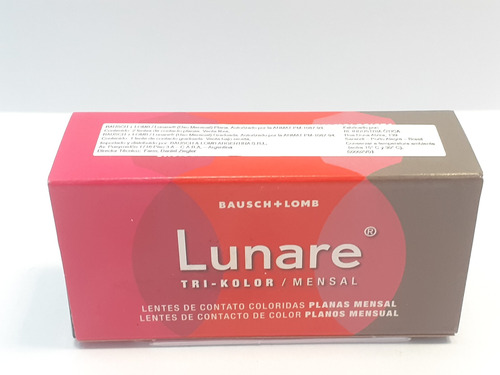 Lunare Lentes Contacto Color Trikolor Bausch Lomb Optica